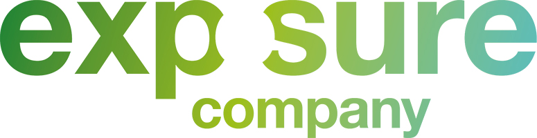Exposure company eco logo